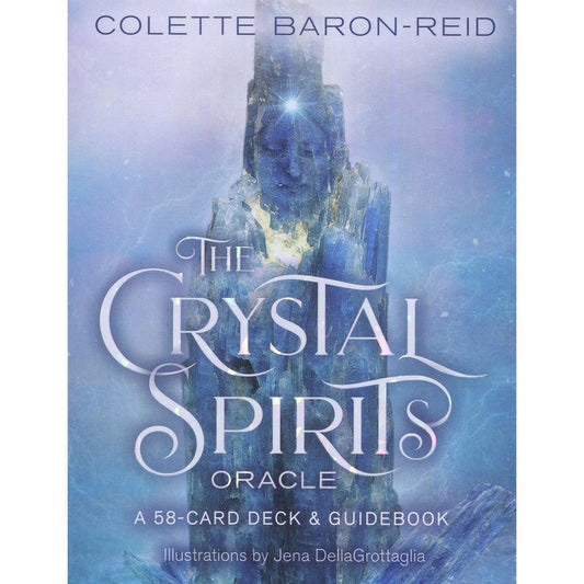 Polished The Crystal Spirits Oracle featuring natural patterning and unique variations - Luna Panther