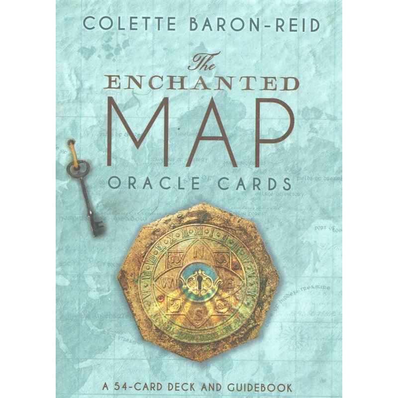 Polished The Enchanted Map Oracle Cards featuring natural patterning and unique variations - Luna Panther