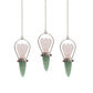 The Heart Oracle – Two Piece Angel Pendulum – Chakra Band – Rose Quartz & Green Aventurine - Luna Panther