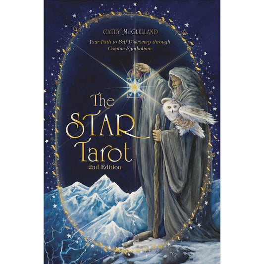 Polished The Star Tarot 2nd Edition featuring natural patterning and unique variations - Luna Panther