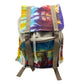 Tie - Dye Hemp Large Square Backpack - Luna Panther