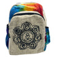 Tie - Dye Hemp Medium Backpack - 7 Chakra - Luna Panther