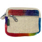 Tie - Dye Hemp Square Pouch - Luna Panther