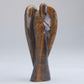 Tiger's Eye Angel Carving 61g 80mm - Luna Panther