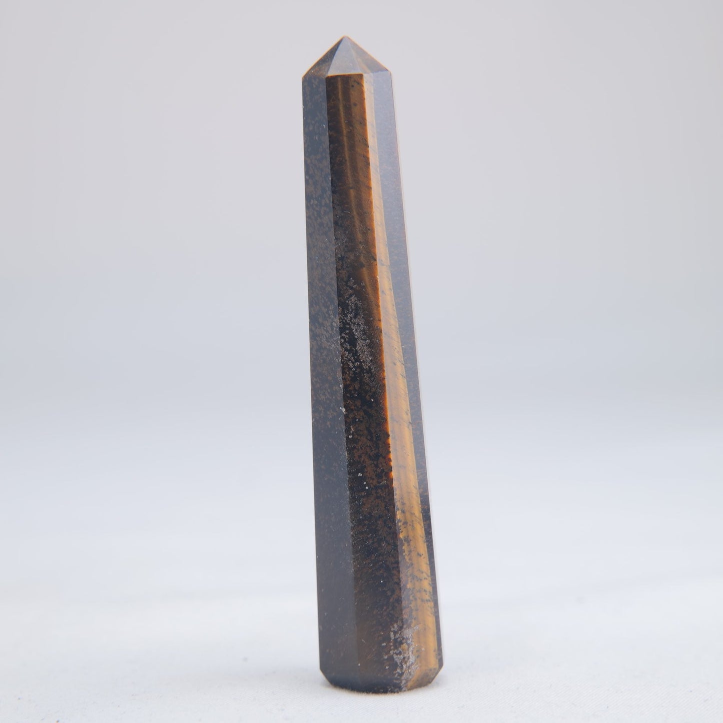 Tigers Eye Crystal Obelisk 30g - Luna Panther
