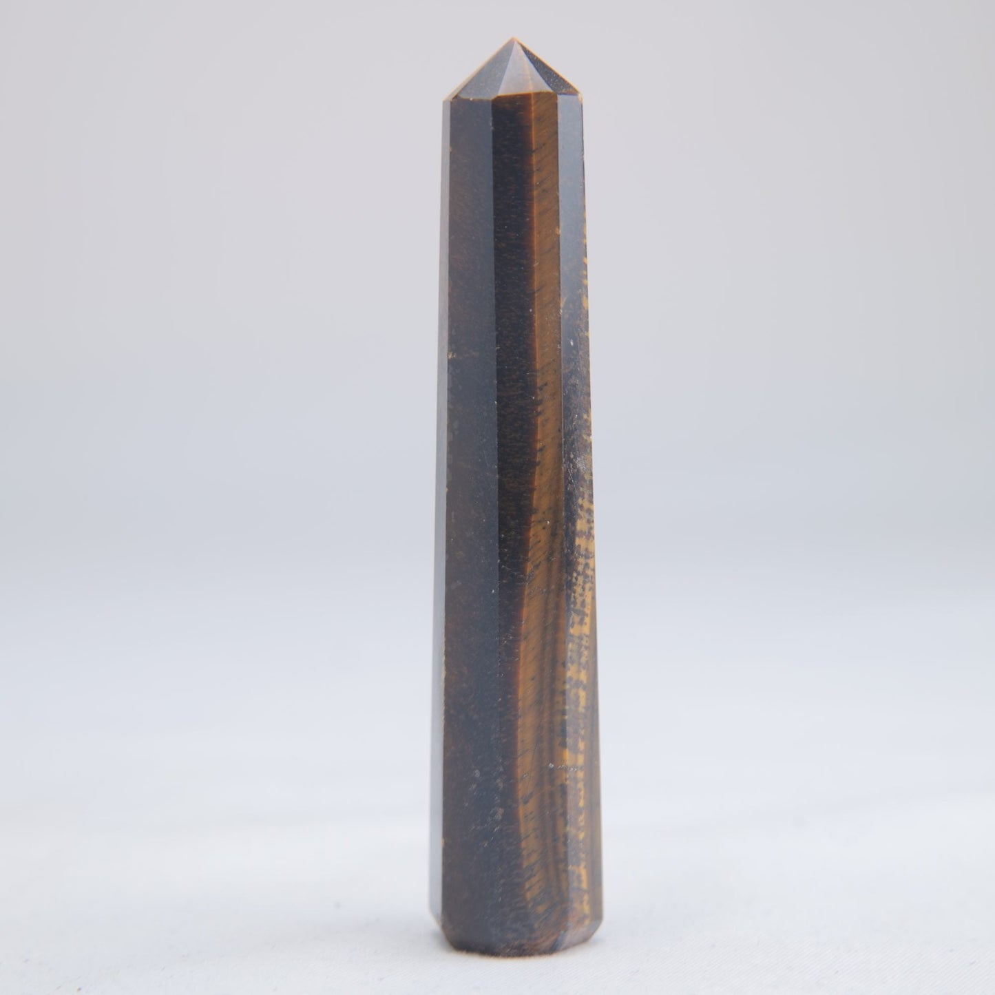 Tigers Eye Crystal Obelisk 32g - Luna Panther