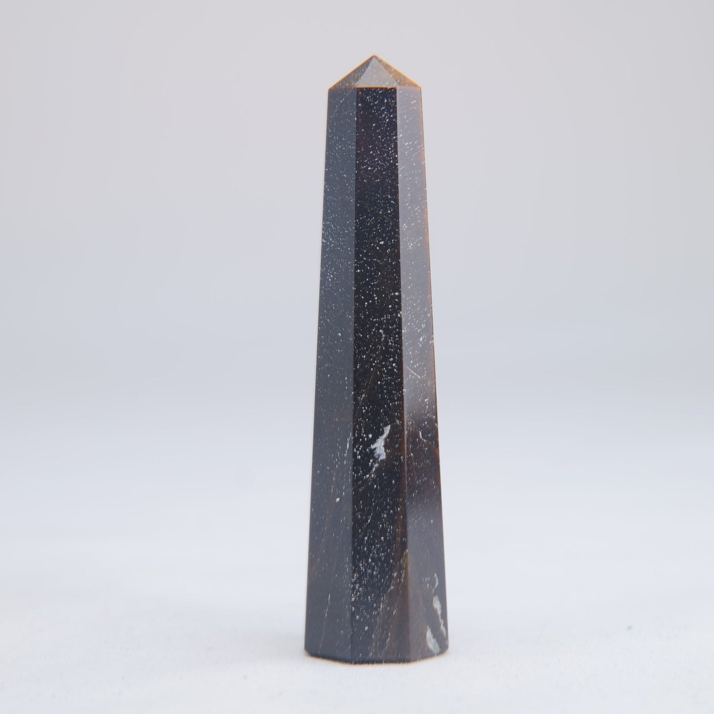 Tigers Eye Crystal Obelisk 35g - Luna Panther