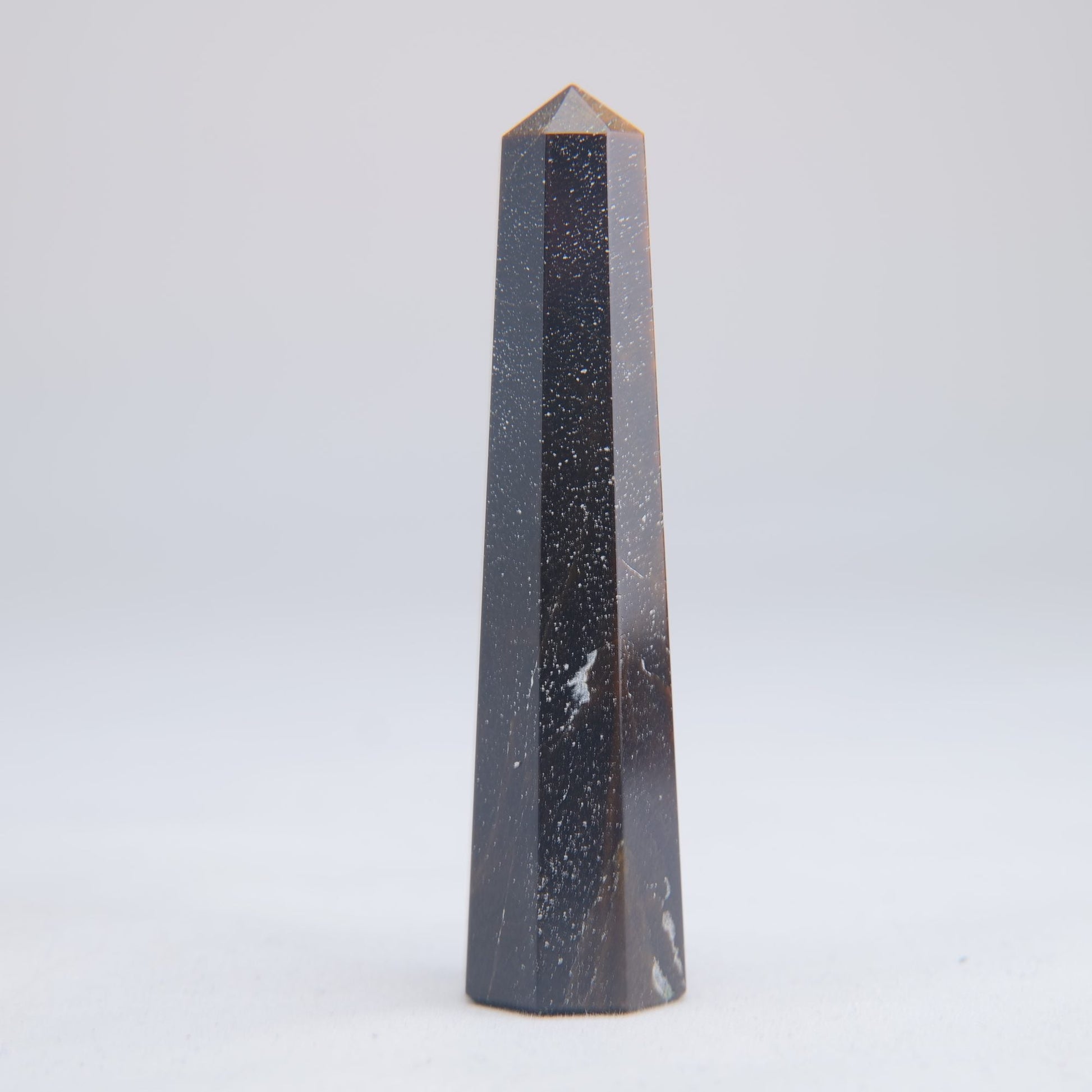 Tigers Eye Crystal Obelisk 35g - Luna Panther
