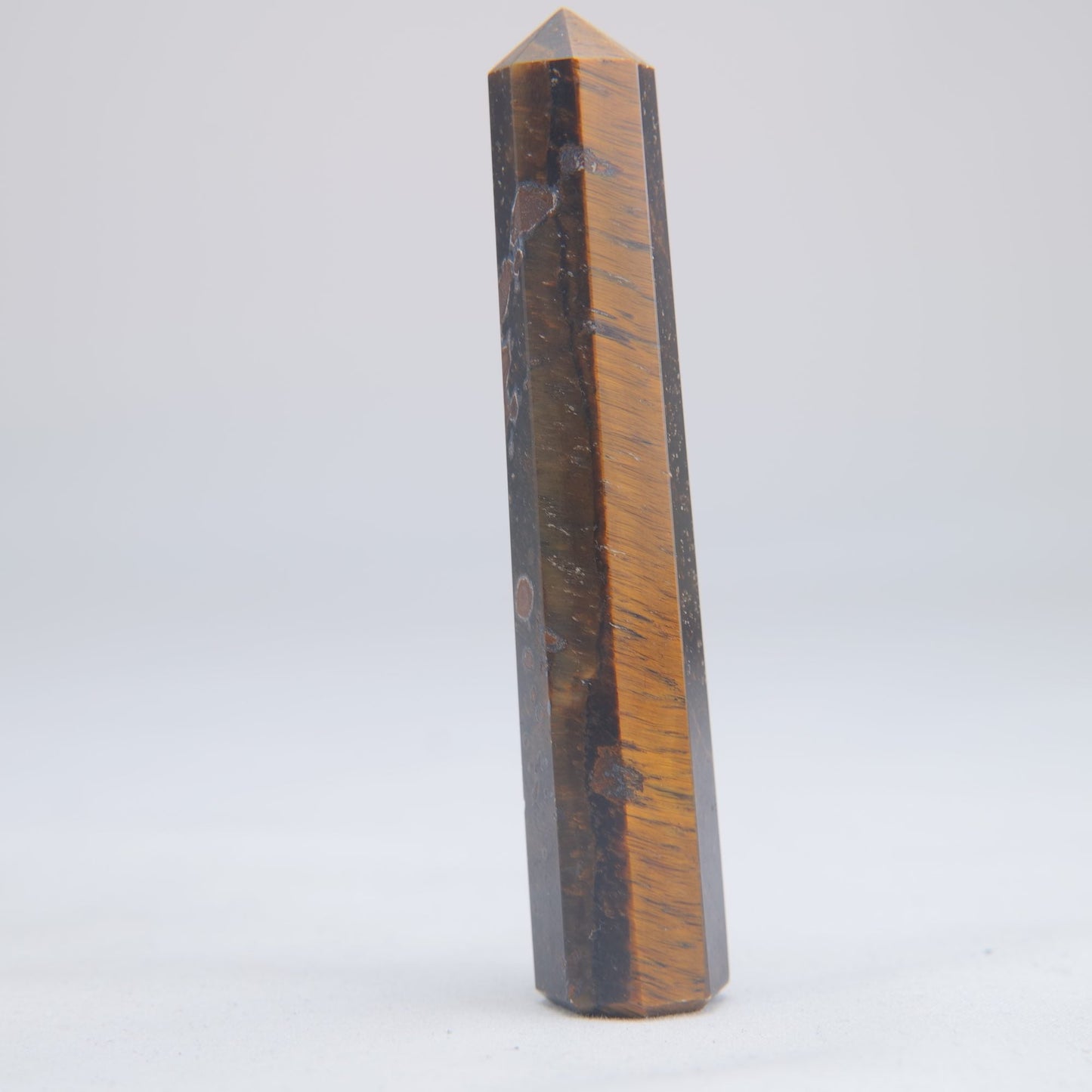 Tigers Eye Crystal Obelisk 38g 83mm - Luna Panther