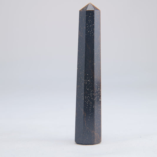 Tigers Eye Crystal Obelisk 38g 83mm - Luna Panther alternate view