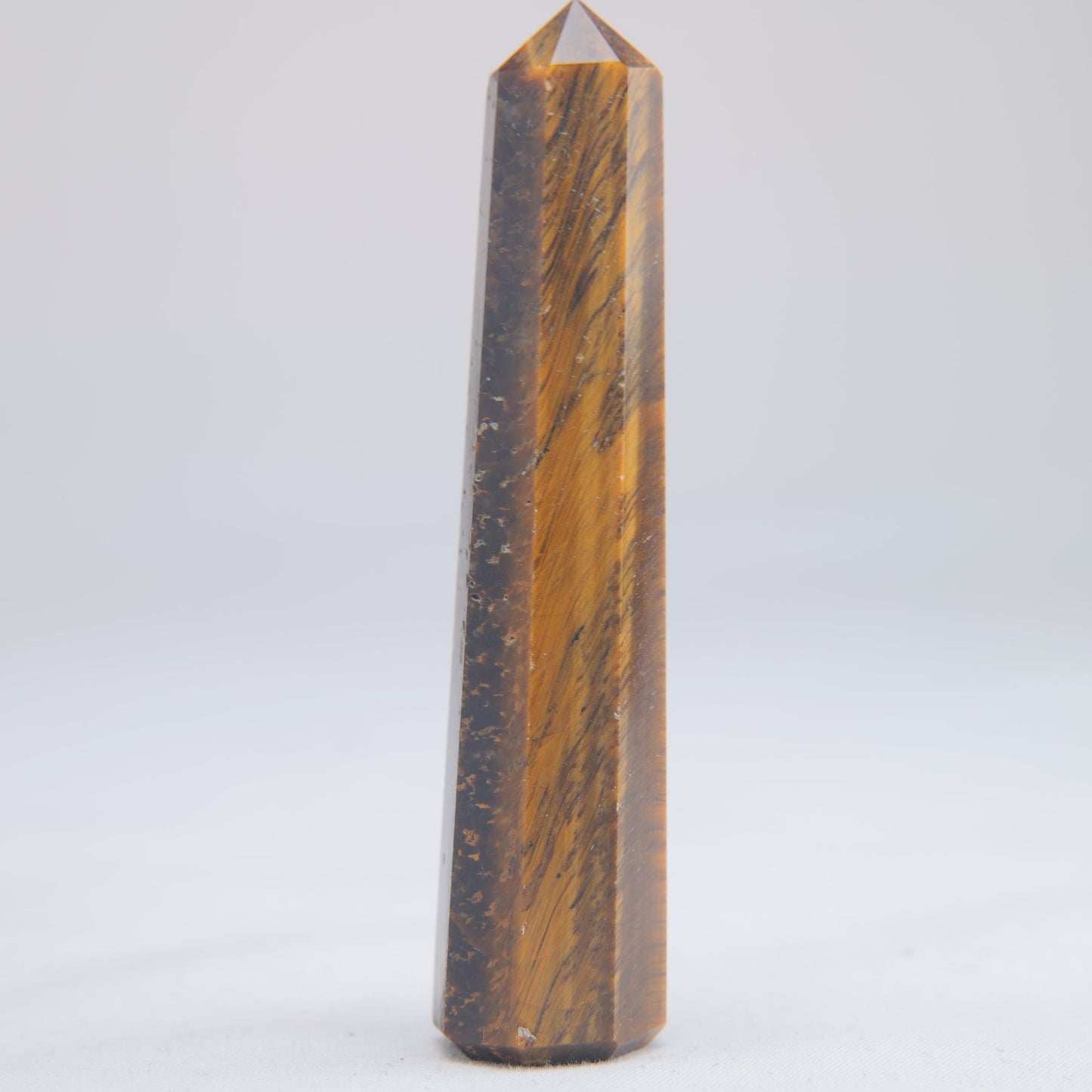 Tigers Eye Crystal Obelisk 40g - Luna Panther