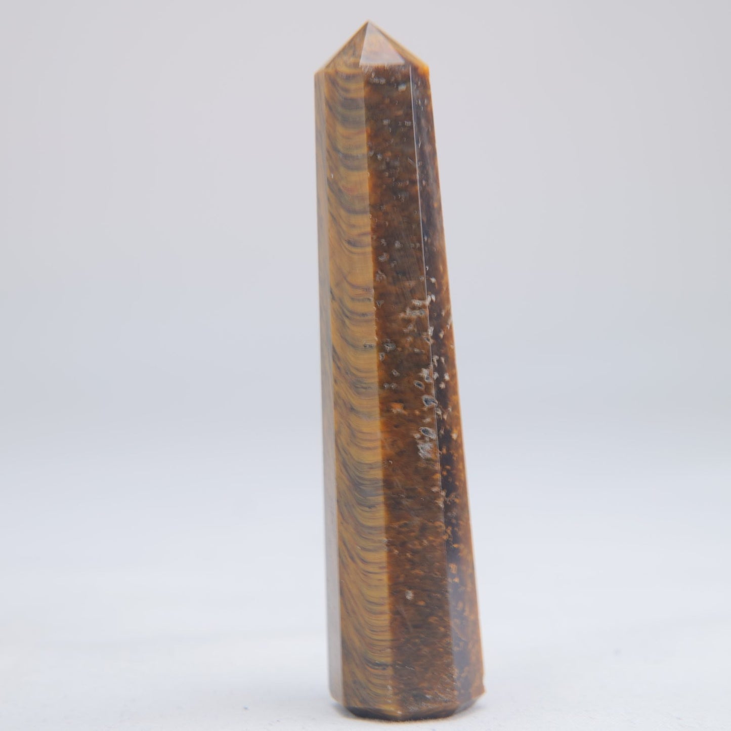 Tigers Eye Crystal Obelisk 40g - Luna Panther