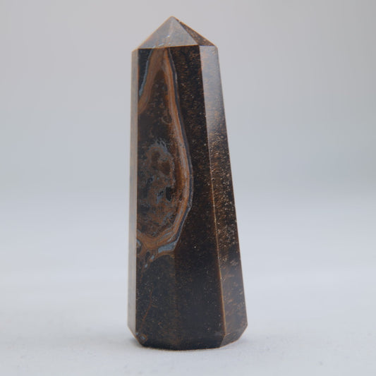 Tigers Eye Crystal Obelisk 43g 60mm - Luna Panther alternate view