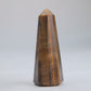 Tigers Eye Crystal Obelisk 52g 70mm - Luna Panther