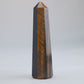 Tigers Eye Crystal Obelisk 52g 75mm - Luna Panther