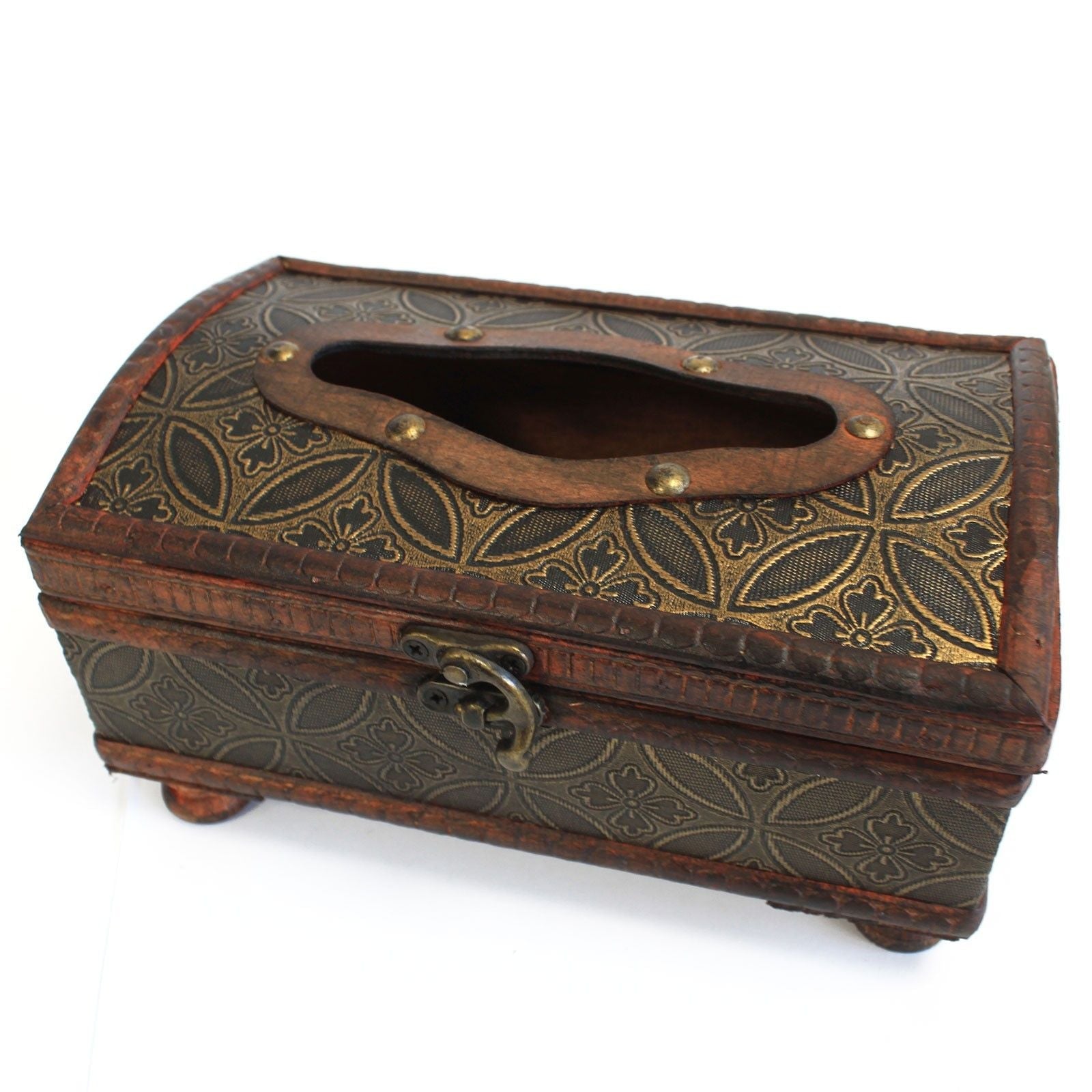 Tissue Box Classic Glamour with legs - Luna Panther