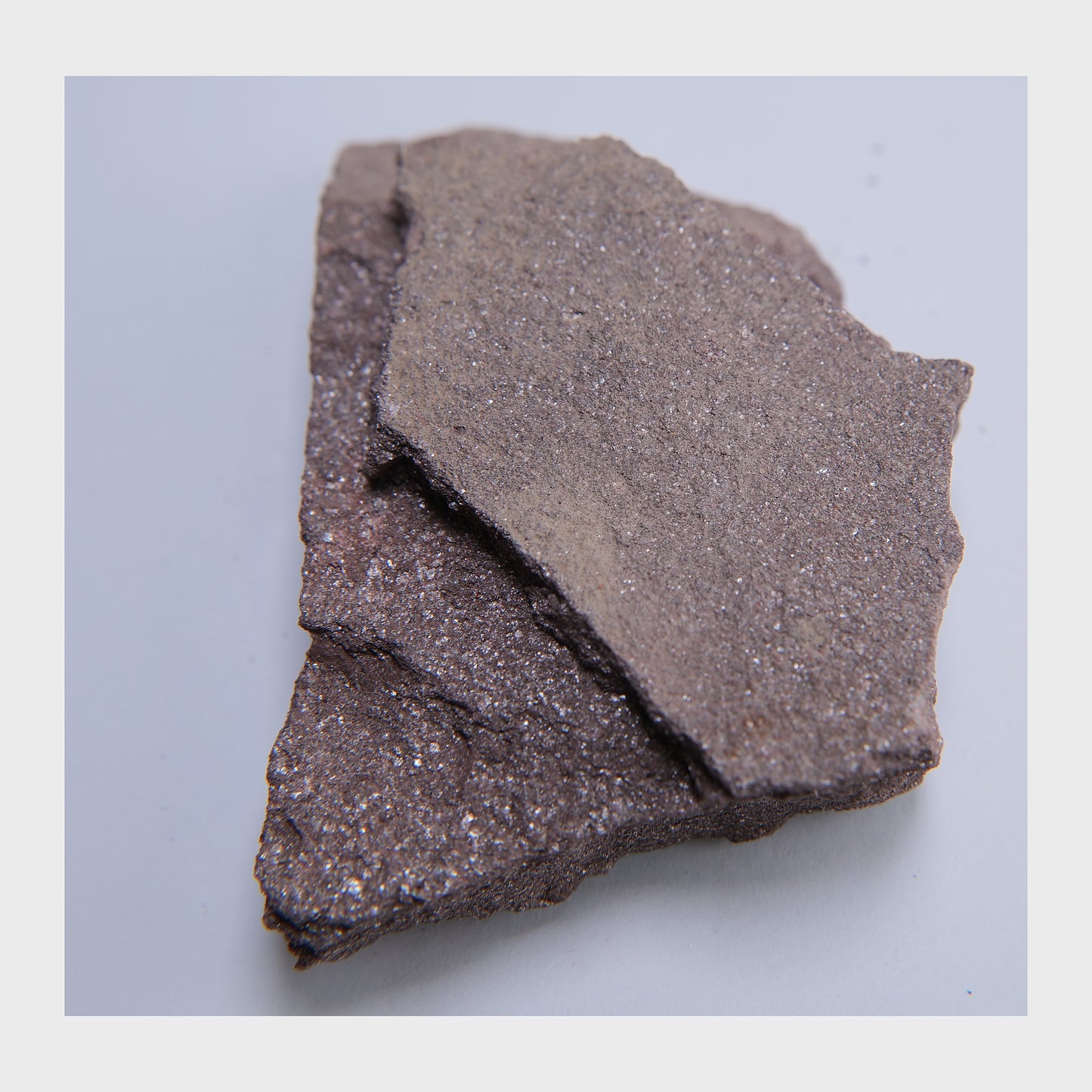 Tosudite in Mica Sandstone from Lydney Harbour, Forest of Dean, UK - 214g