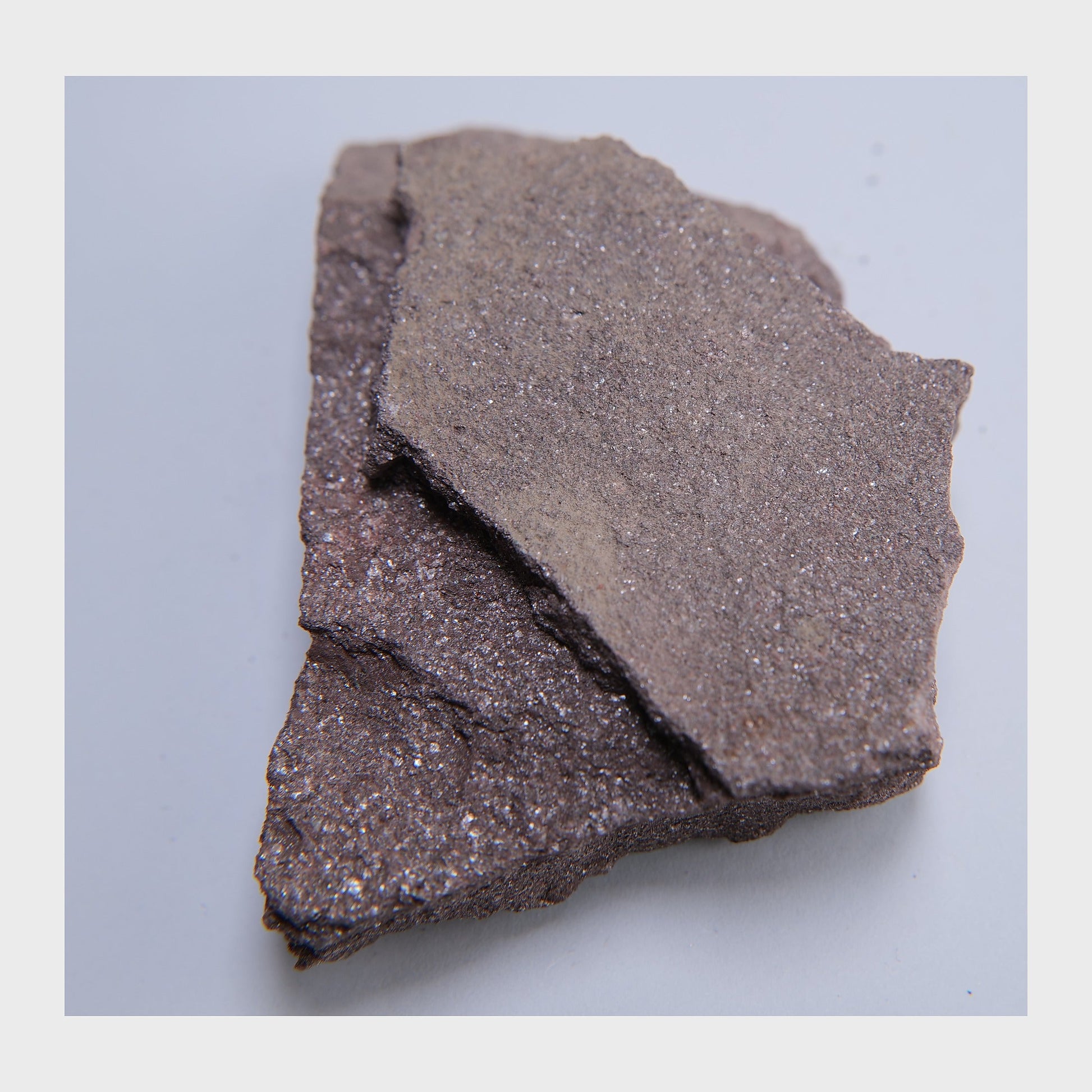 Tosudite in Mica Sandstone from Lydney Harbour, Forest of Dean, UK - 214g — minerals, image 3 of 5.