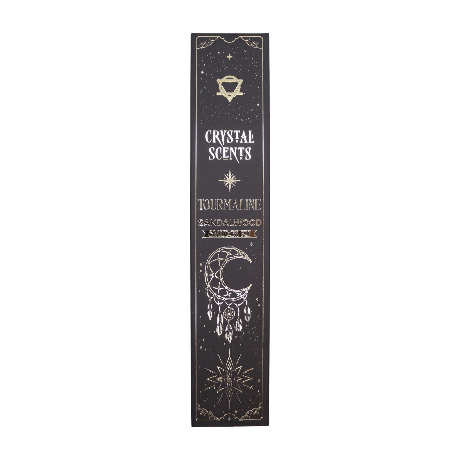 Tourmaline Crystal Scents Smudge Incense - Sandalwood - Luna Panther