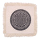 Traditional Mandala Cushion Cover - 45x45cm - black - Luna Panther