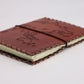 Travel Journal with wrap - Light Tan - 96 pages - 17x13cm - Luna Panther