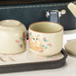 Travel Teapot Set & Two Cups – Cat Lover - Luna Panther