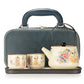 Travel Teapot Set & Two Cups – Cat Lover - Luna Panther