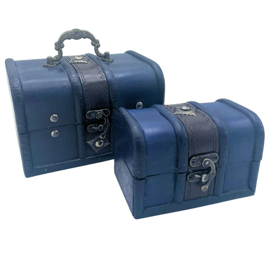 Treasure Chest - Set of 2 - Teal - Luna Panther