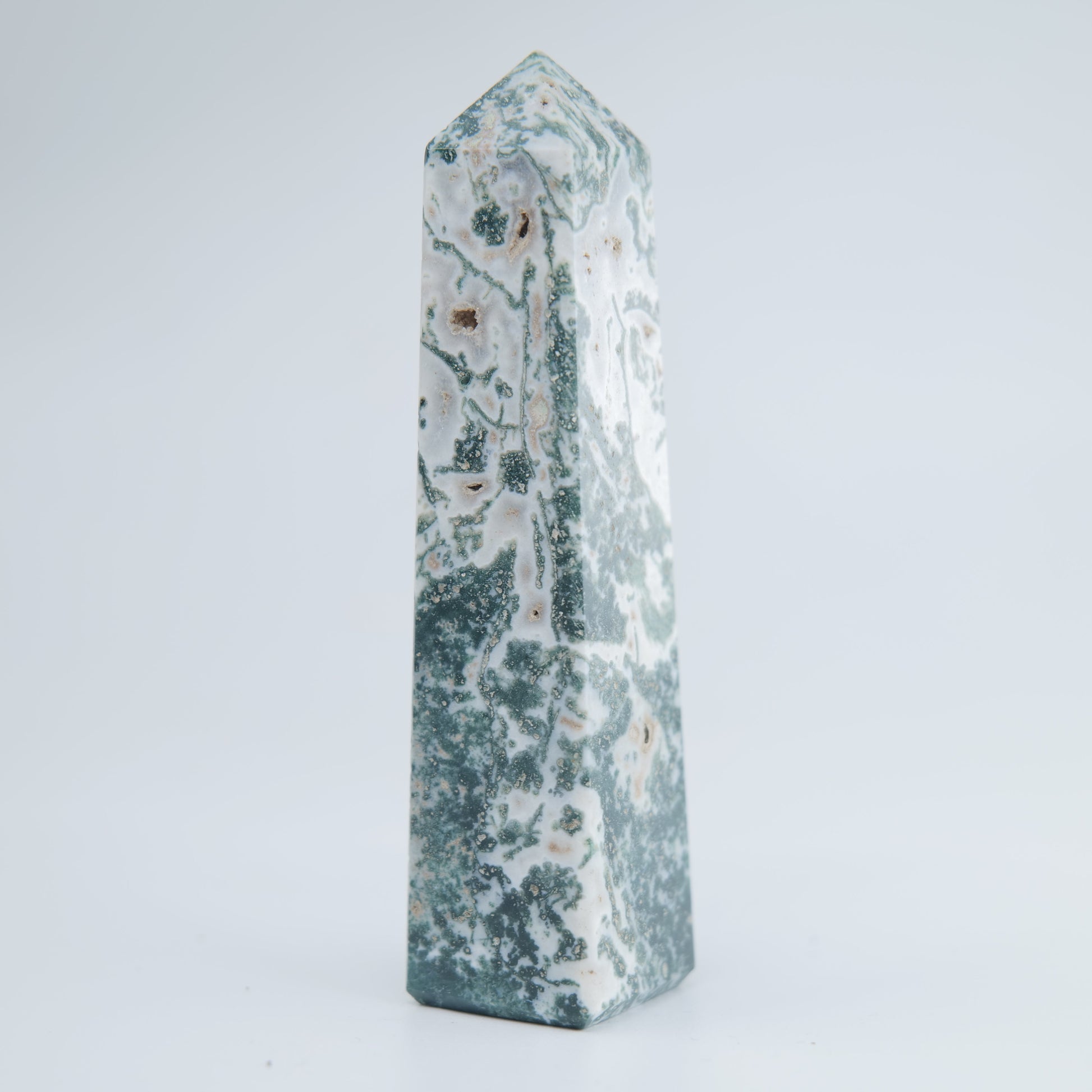 Tree Agate Tower 80g - Luna Panther