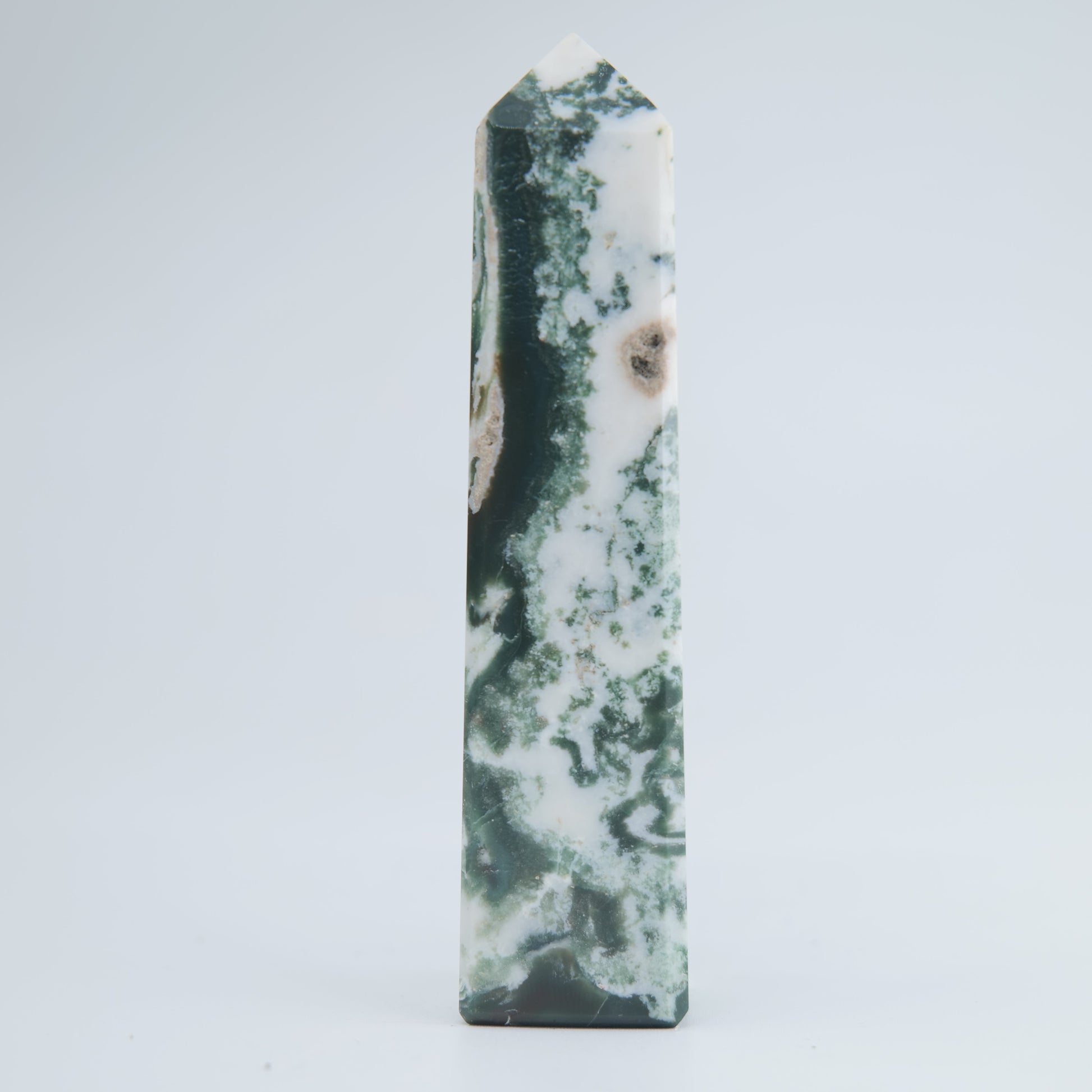 Tree Agate Tower 93g - Luna Panther