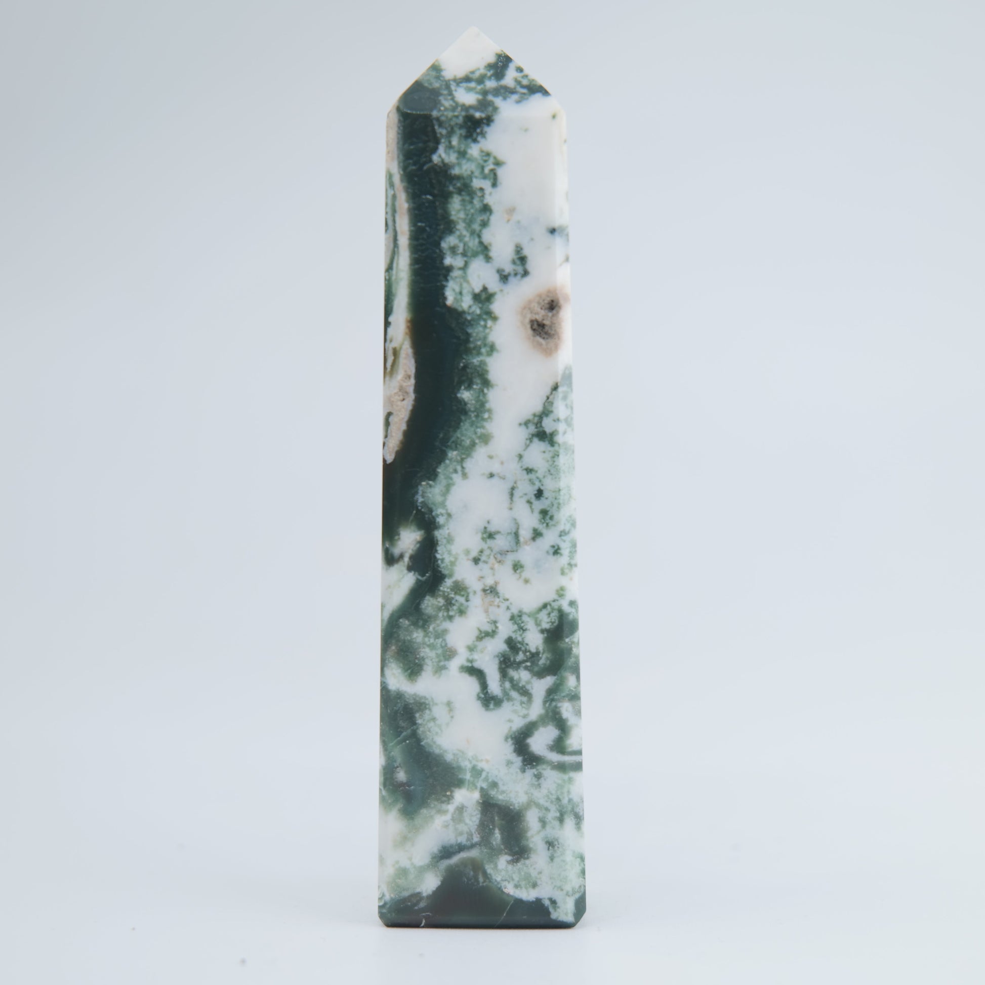 Tree Agate Tower 93g - Luna Panther