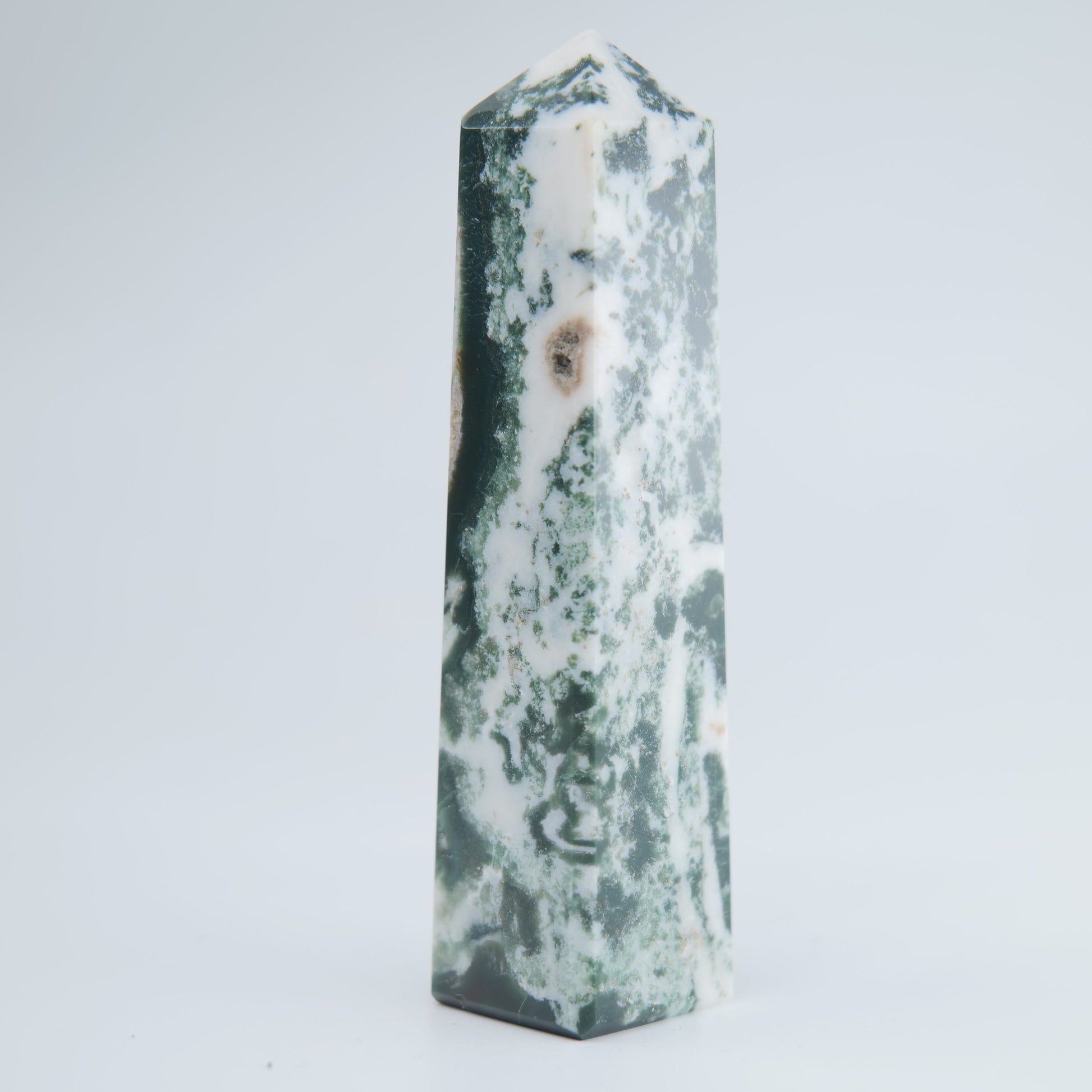 Tree Agate Tower 93g - Luna Panther