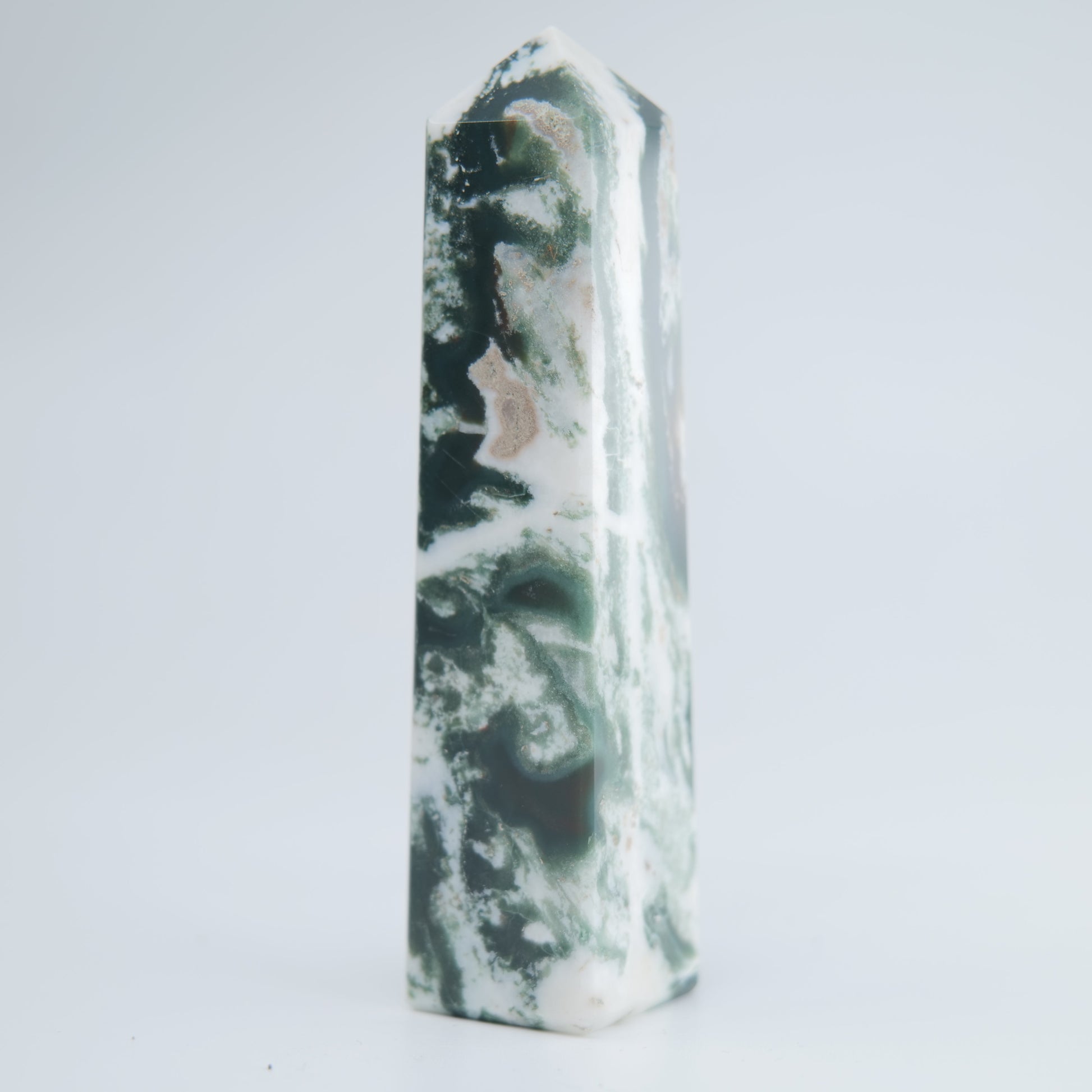 Tree Agate Tower 93g - Luna Panther