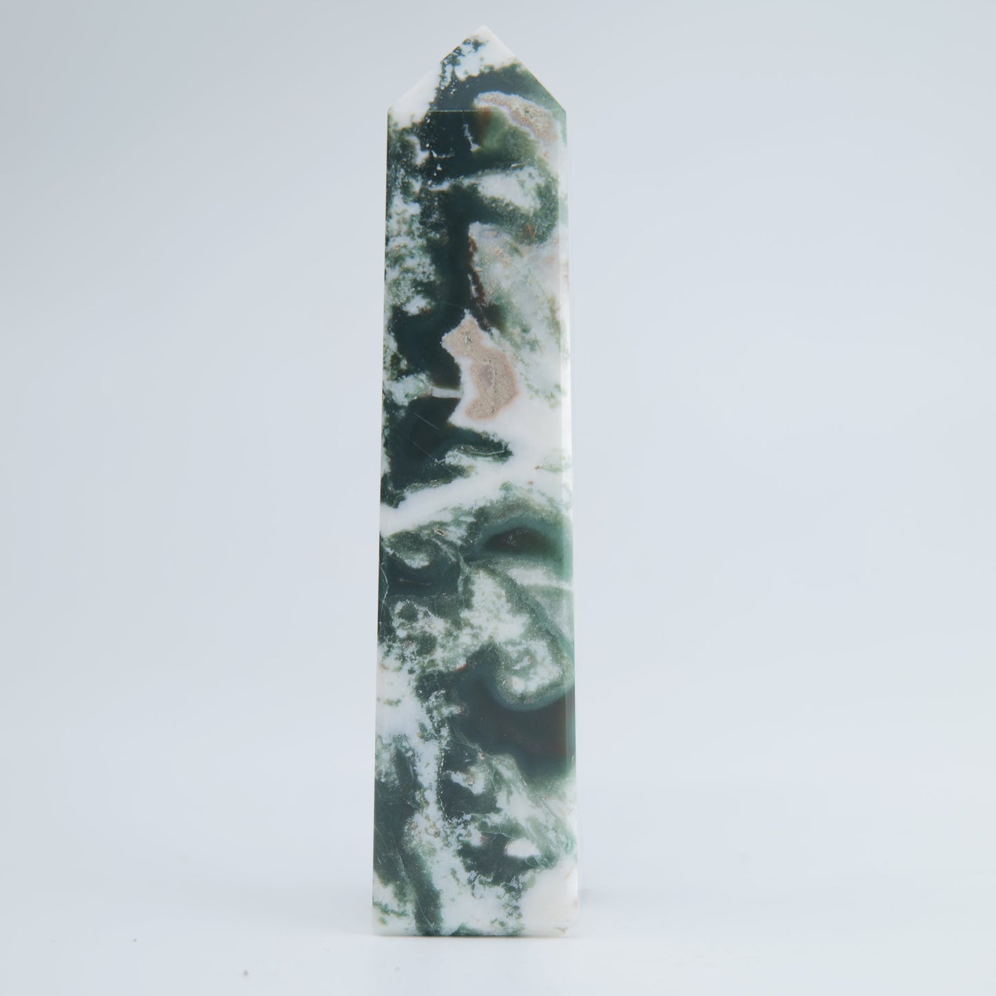 Tree Agate Tower 93g - Luna Panther