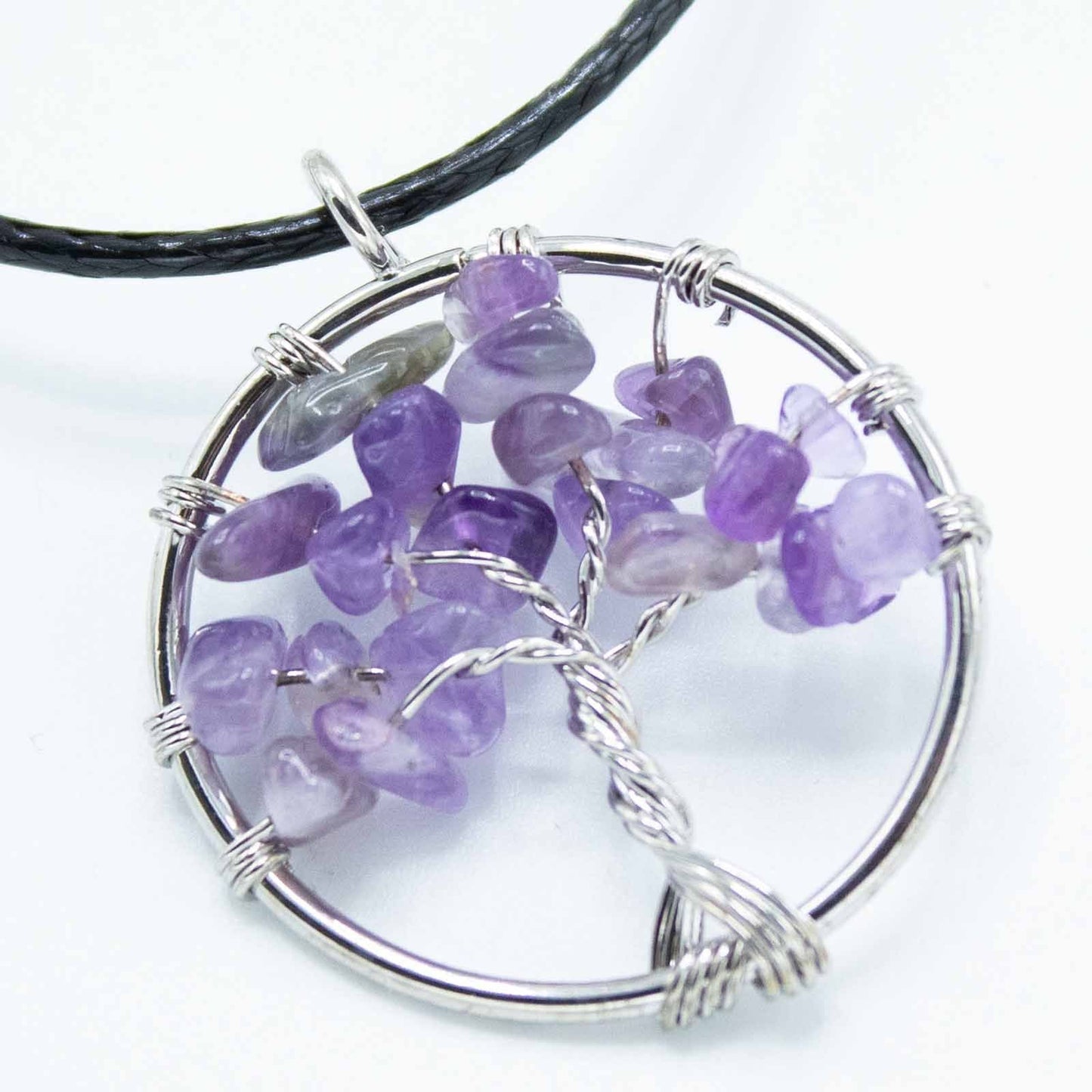 Tree of Life Pendant - Amethyst - Luna Panther