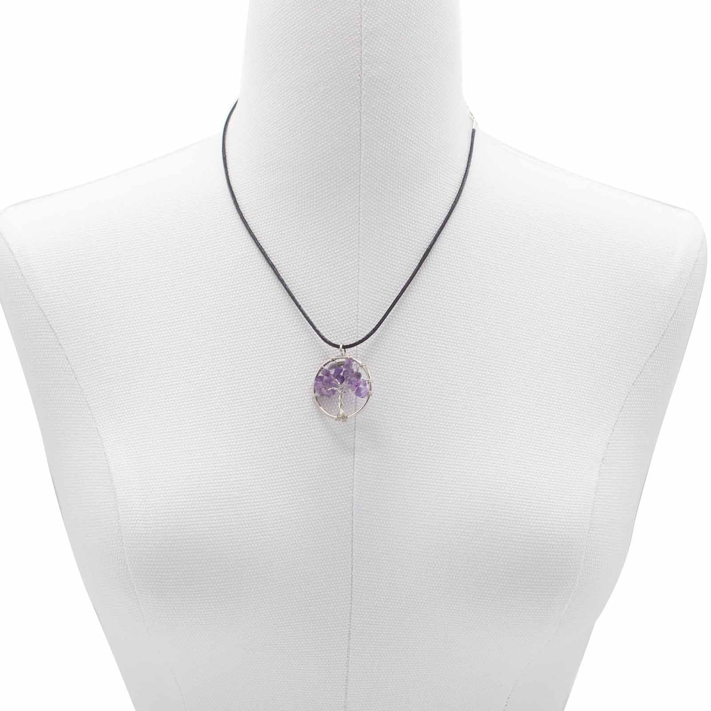 Tree of Life Pendant - Amethyst - Luna Panther