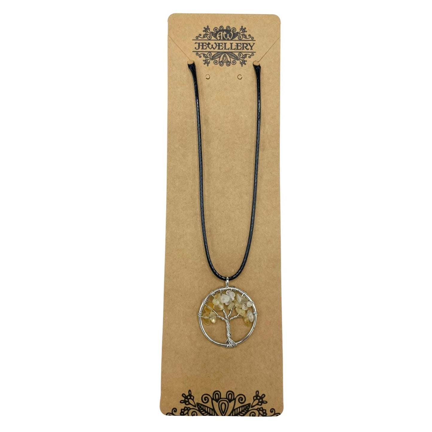 Tree of Life Pendant - Carnelian - Luna Panther