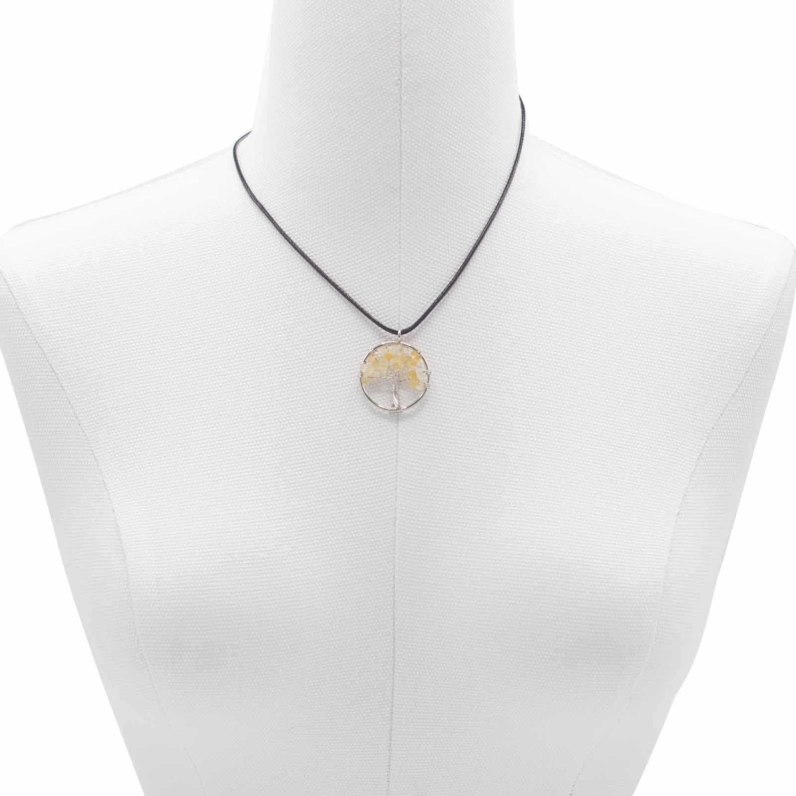 Tree of Life Pendant - Carnelian - Luna Panther