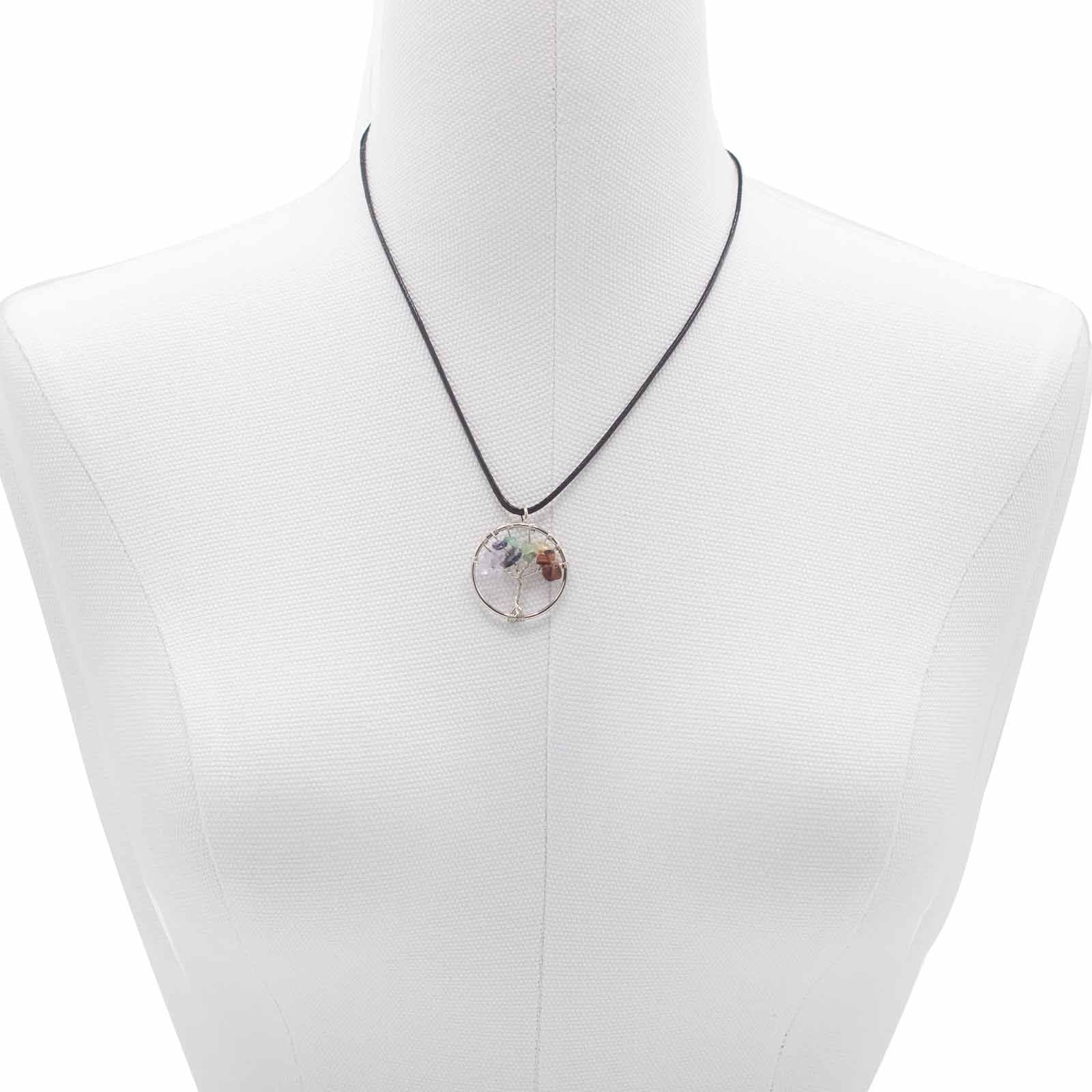 Tree of Life Pendant - Chakra - Luna Panther