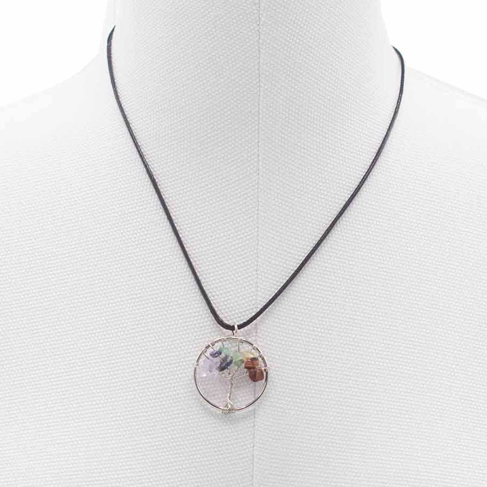 Tree of Life Pendant - Chakra - Luna Panther