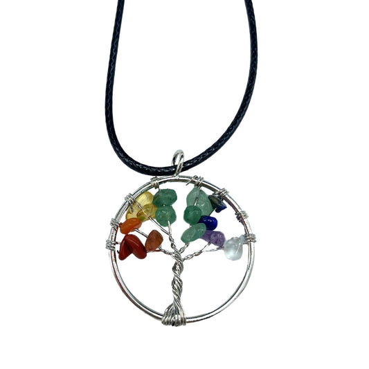 Tree of Life Pendant - Chakra - Luna Panther alternate view