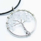 Tree of Life Pendant - Rock Crystal - Luna Panther
