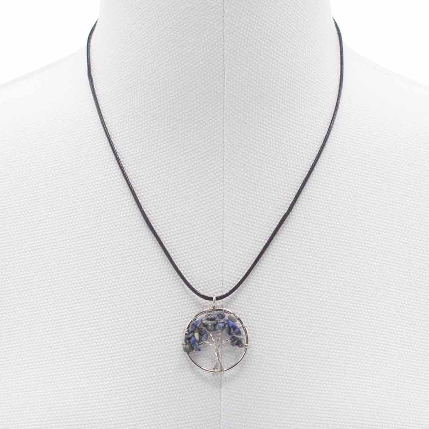 Tree of Life Pendant - Sodalite - Luna Panther
