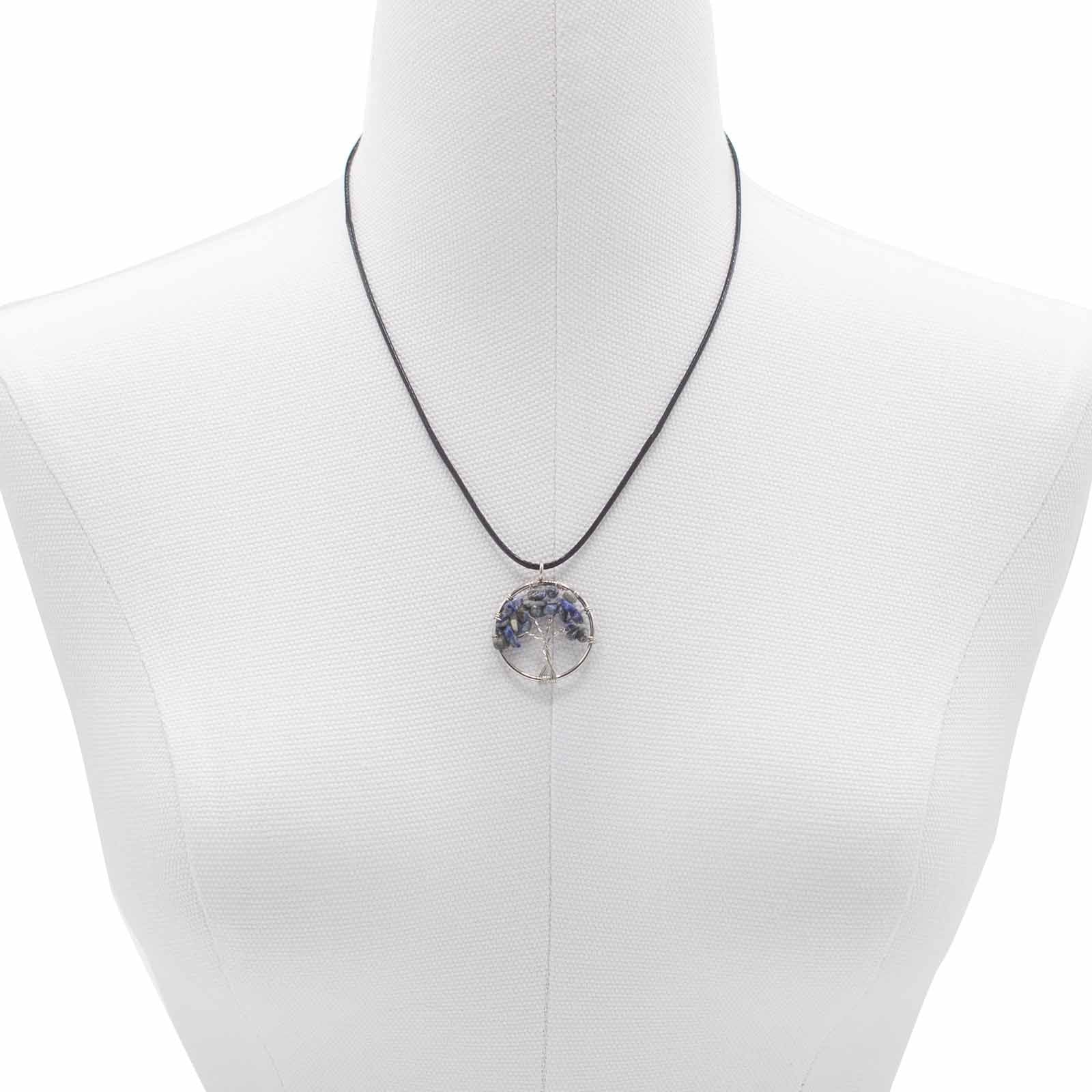 Tree of Life Pendant - Sodalite - Luna Panther