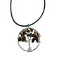 Tree of Life Pendant - Tiger Eye - Luna Panther