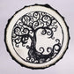 Tree of Life Wide Top Djembe Drum - 40cm High detail view 2 at Luna Panther