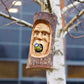 Tree Trunk Face - Bird House - Grumpy Old Man - Luna Panther