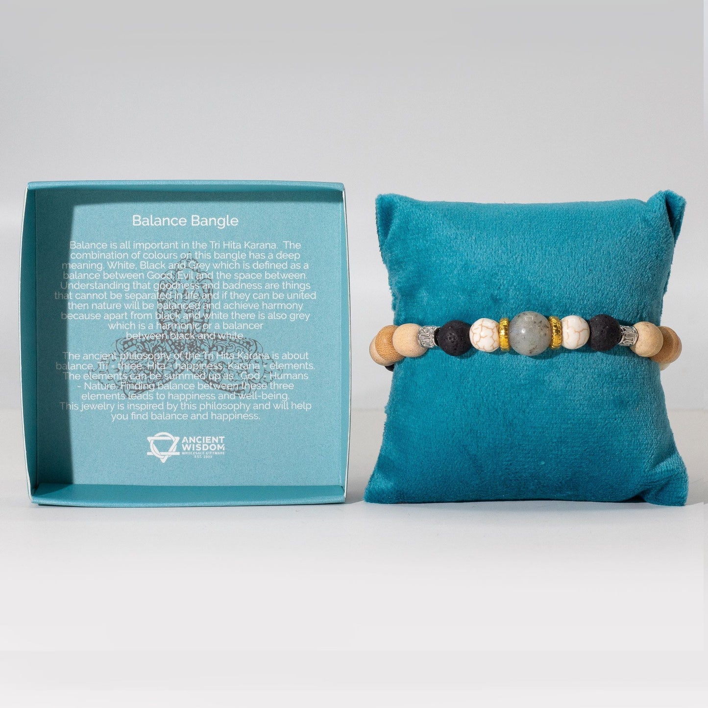 Tri Hita Karana Bangle - Balance - Luna Panther