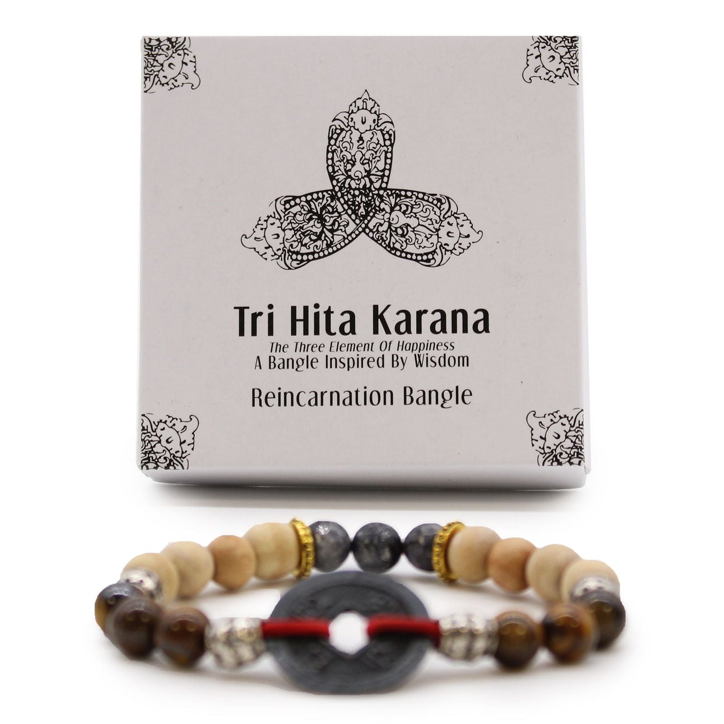 Tri Hita Karana Bangle - Reincarnation - Luna Panther