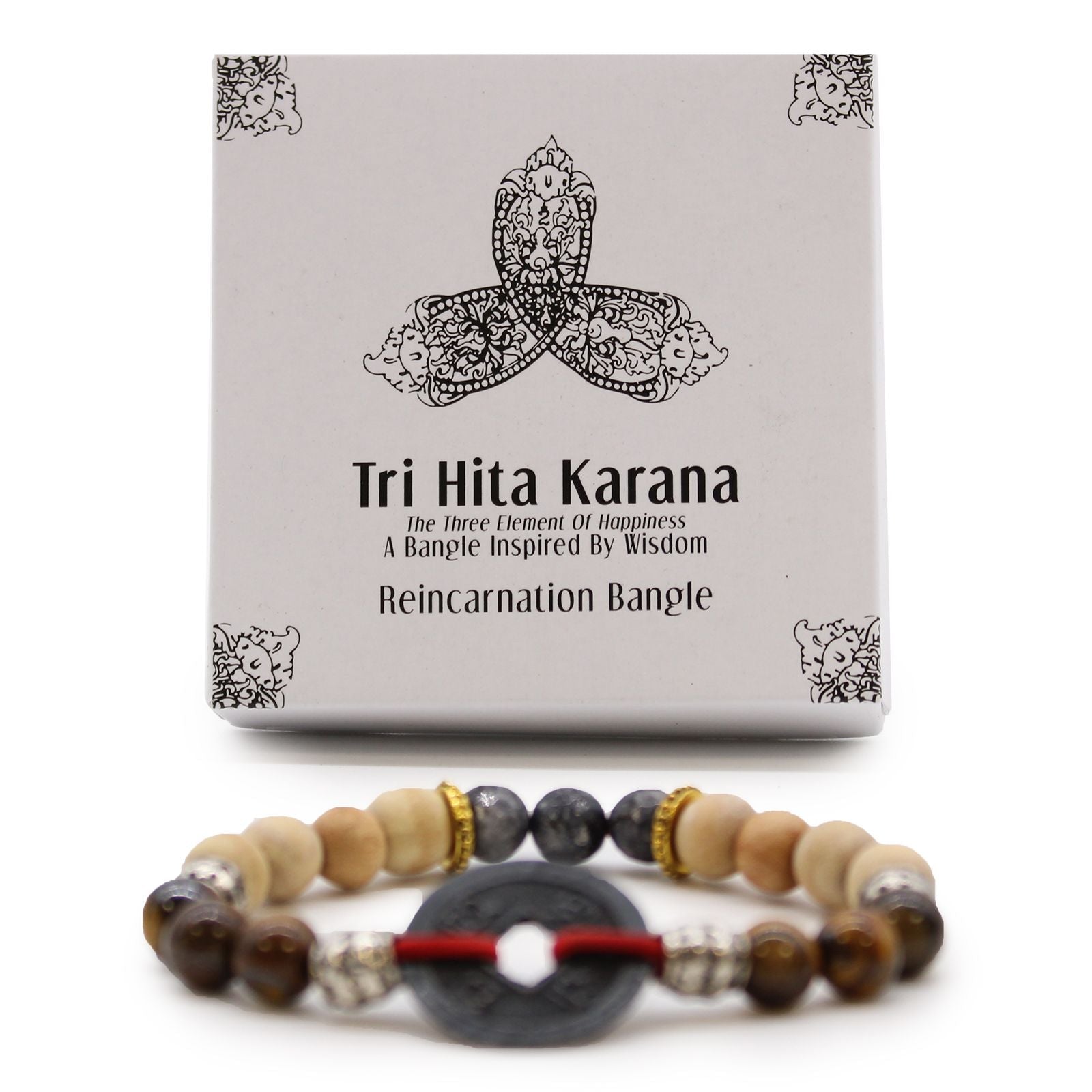 Tri Hita Karana Bangle - Reincarnation - Luna Panther